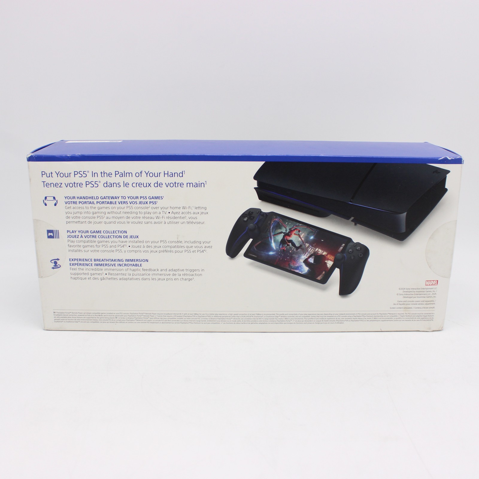 Sony PlayStation Portal Remote Player Handheld Console Midnight Black CFI-Y1001