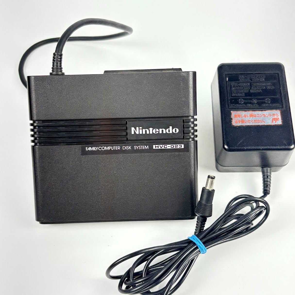 Nintendo Famicom Disk System HVC-022 Red Console Set Belt Replaced Tested JP