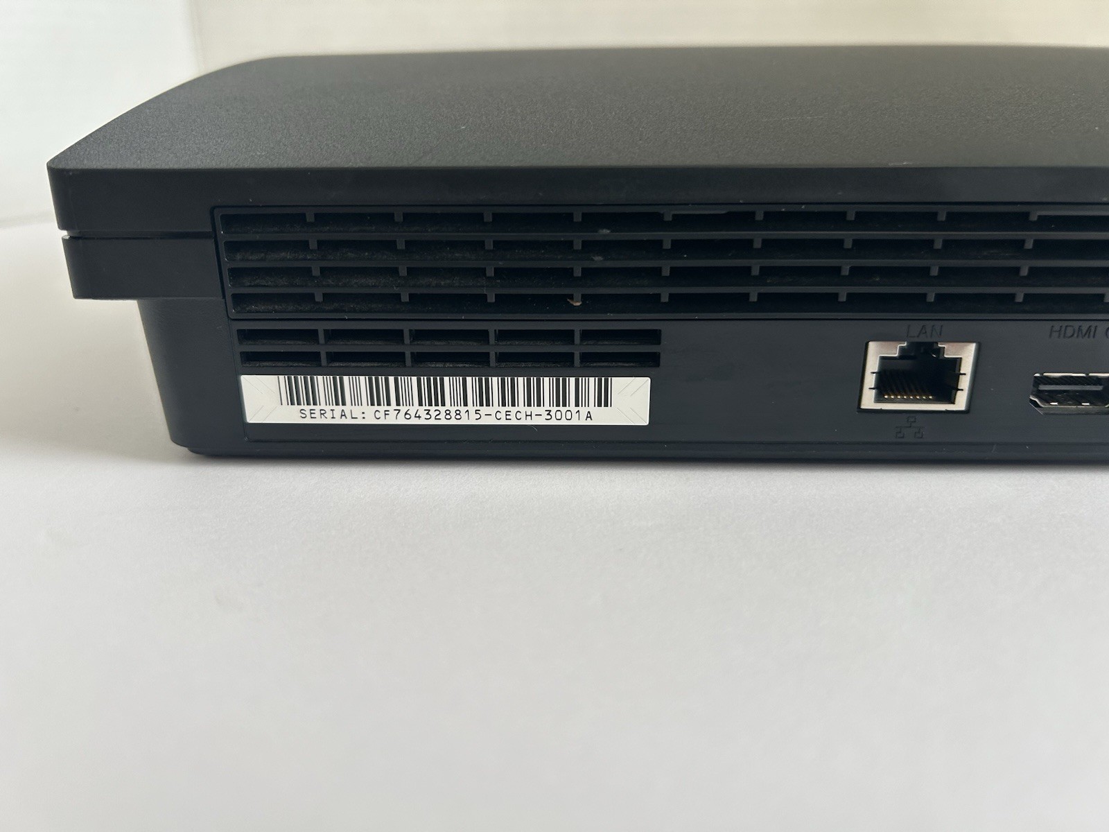 Sony PlayStation 3 CECH-2501A 320GB FOR PARTS