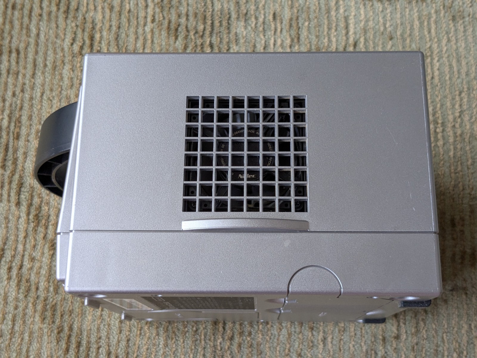 Nintendo Gamecube Platinum Silver Console Only NO WIRES DOL-101 TESTED WORKING