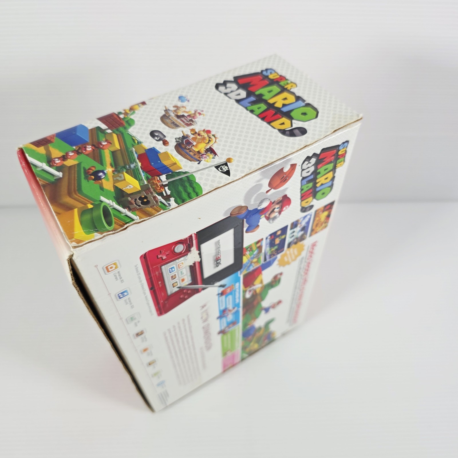 Nintendo 3DS Flame Red Super Mario 3D Land Bundle Edition – Box Only