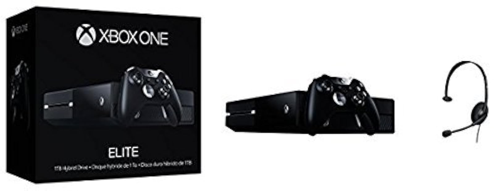 Xbox One 1TB Elite Controller Console Bundle Very Good 8Z