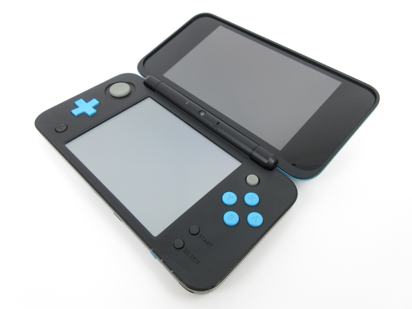 【Excellent】Nintendo New 2DS LL XL Black x Turquoise Console ONLY Japan Ver. #DEN