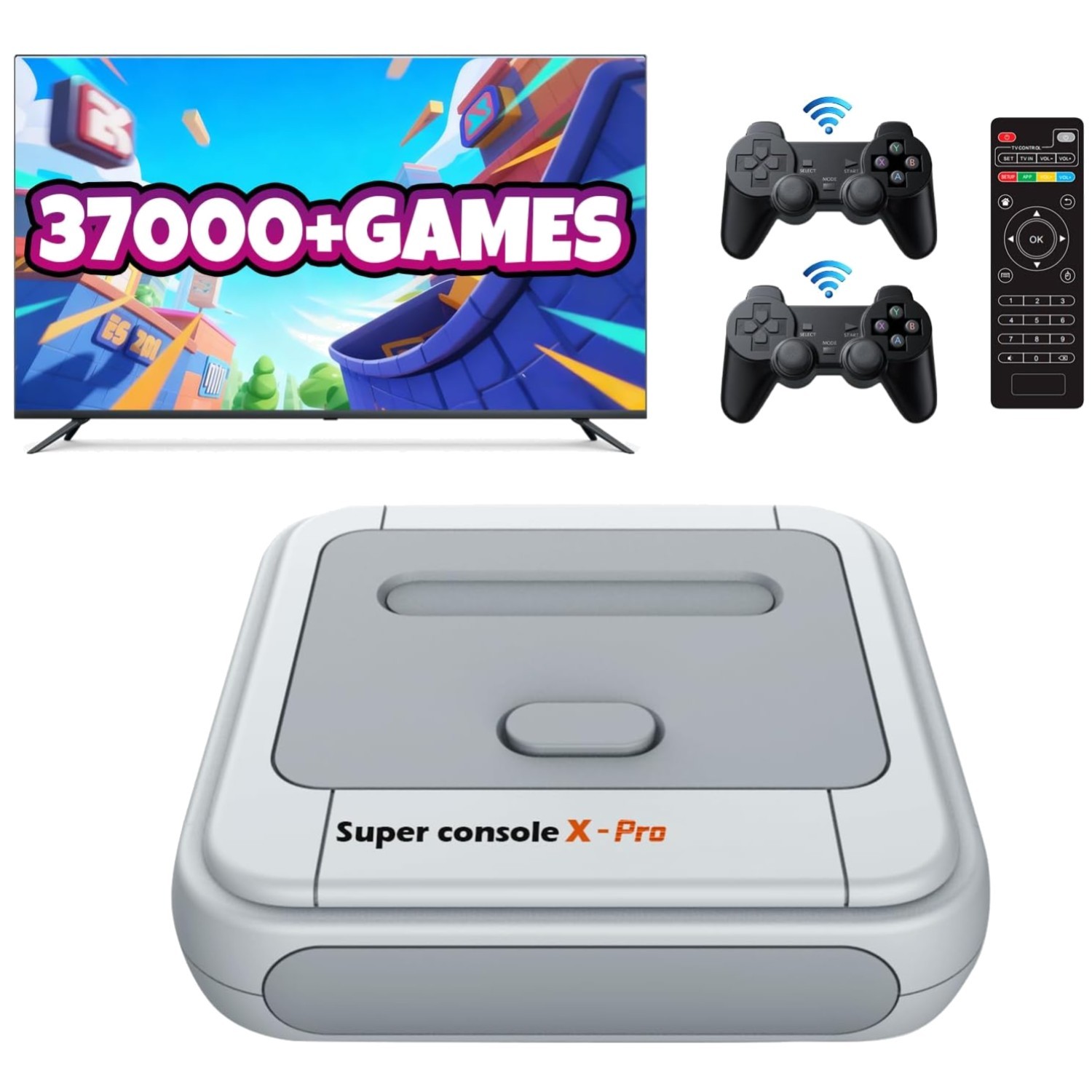 All-in-One Retro Video Game Console – 37,000+ Games