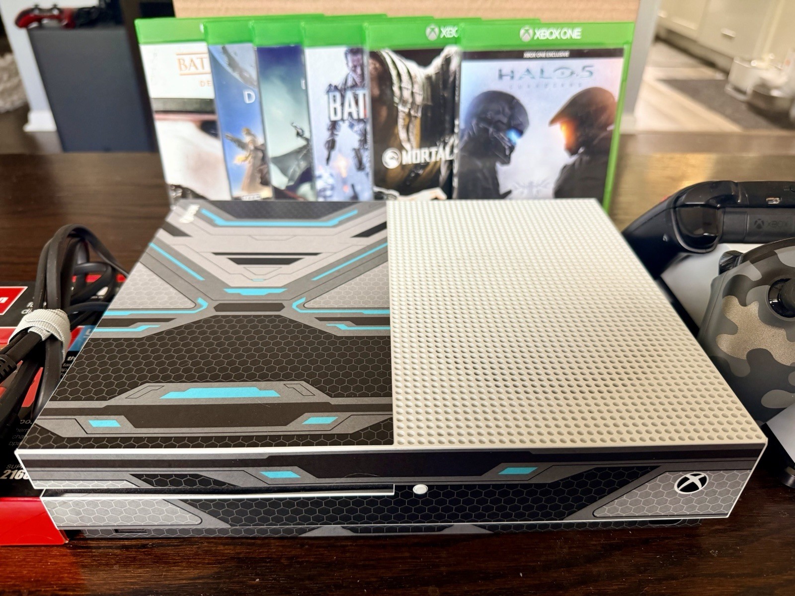 Xbox One S (Custom Halo Edition) Bundle (Tested)