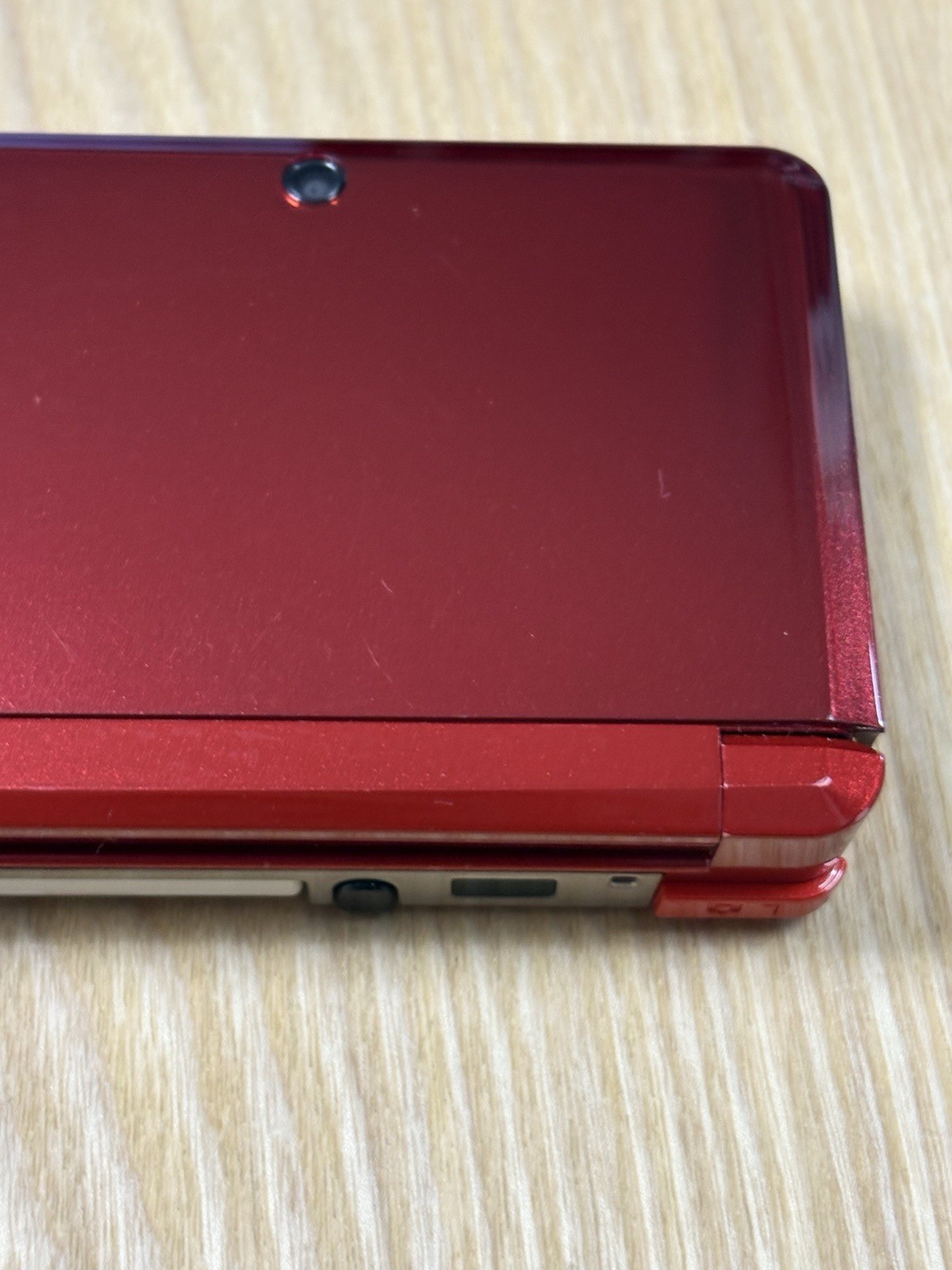 Nintendo 3DS Flame Red Console Tested Working Japan