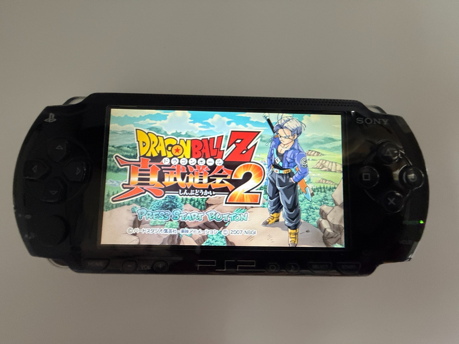 Sony PSP-1000 Black Console Bundle OEM Charger Battery 4 Games Tested Japan