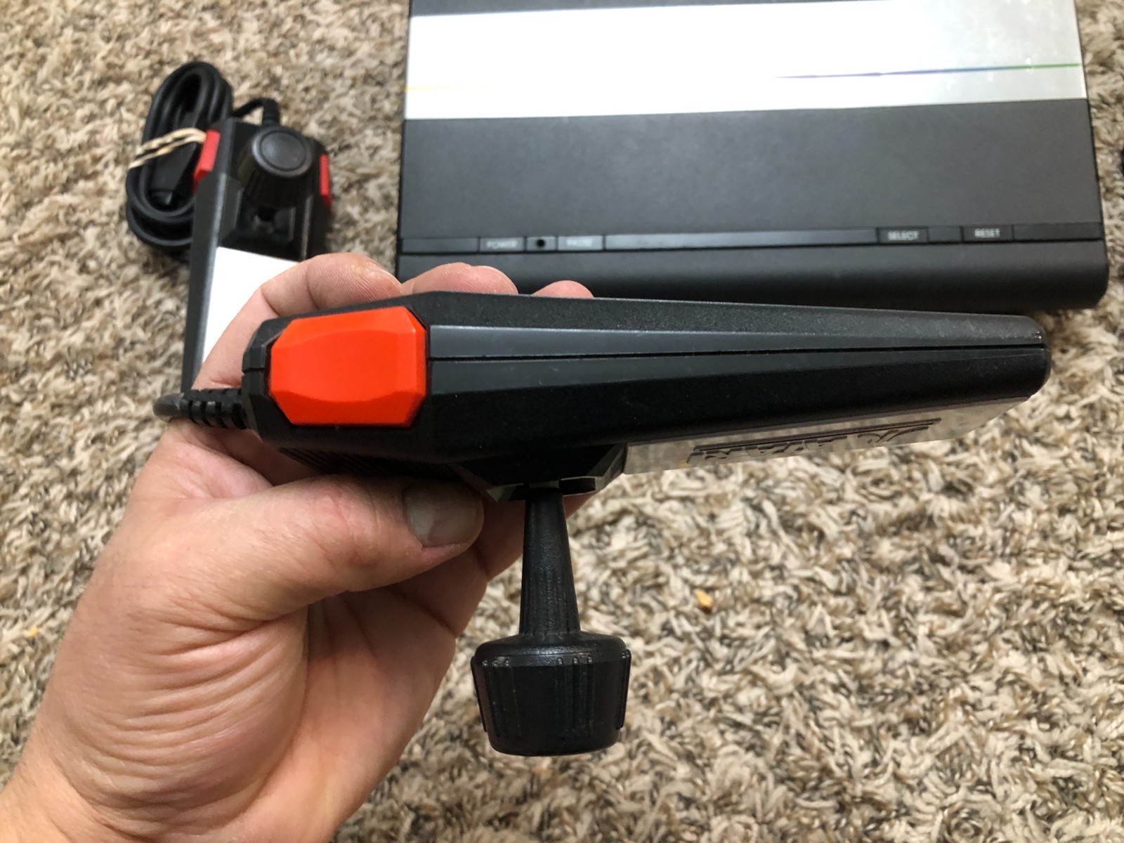 Atari 7800 Console with 2 Proline Controllers Cleaned and Tested Working