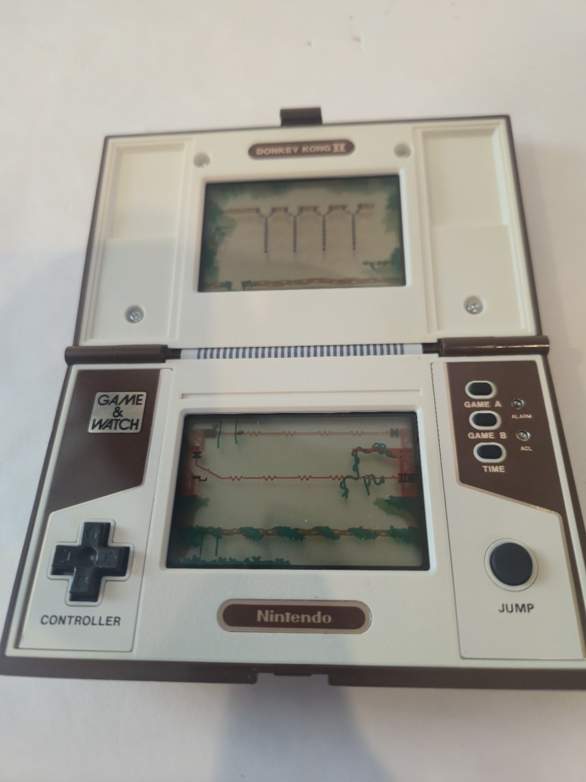 Nintendo Game & Watch Donkey Kong 2 II JR-55 Multi Screen VTG Game w/Box Manual