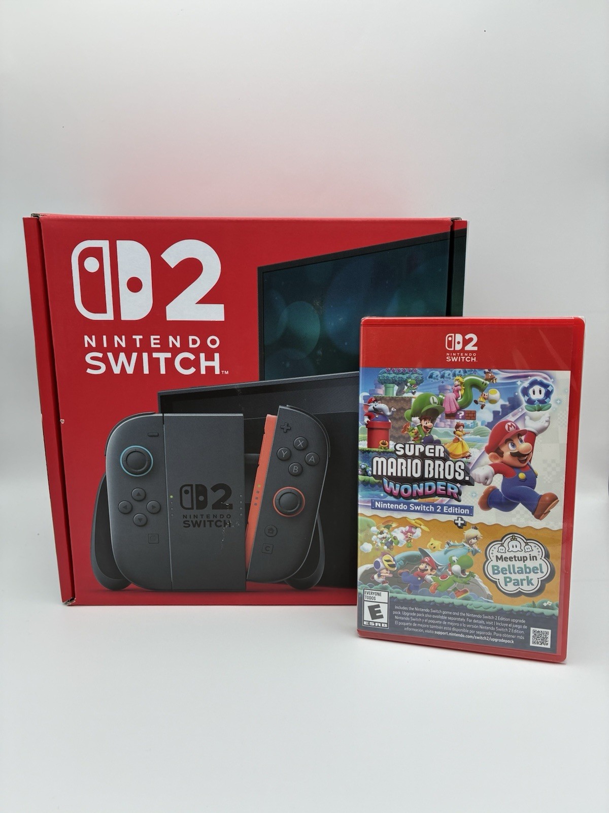 Nintendo Switch 2 Console with Super Mario Bros Wonder Brand New Sealed