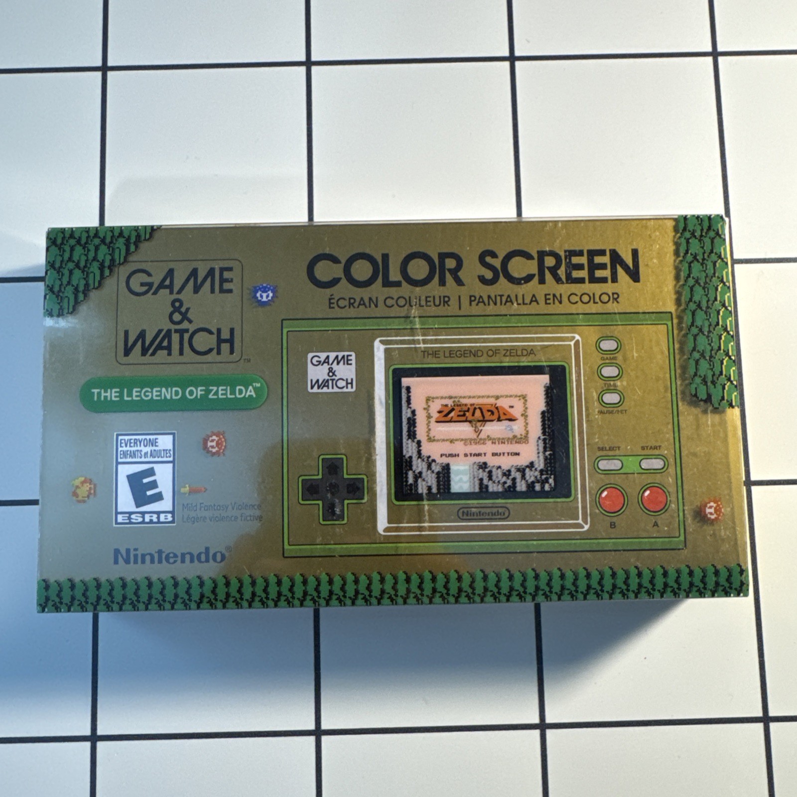 Nintendo Game and Watch the Legend of Zelda Color Screen – NEW