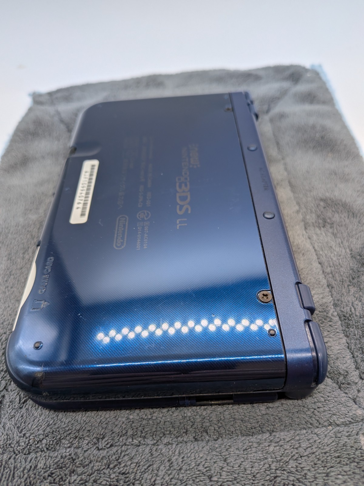 【Excellent5】Nintendo NEW 3DS LL XL Blue Handheld Used Game Console From Japan