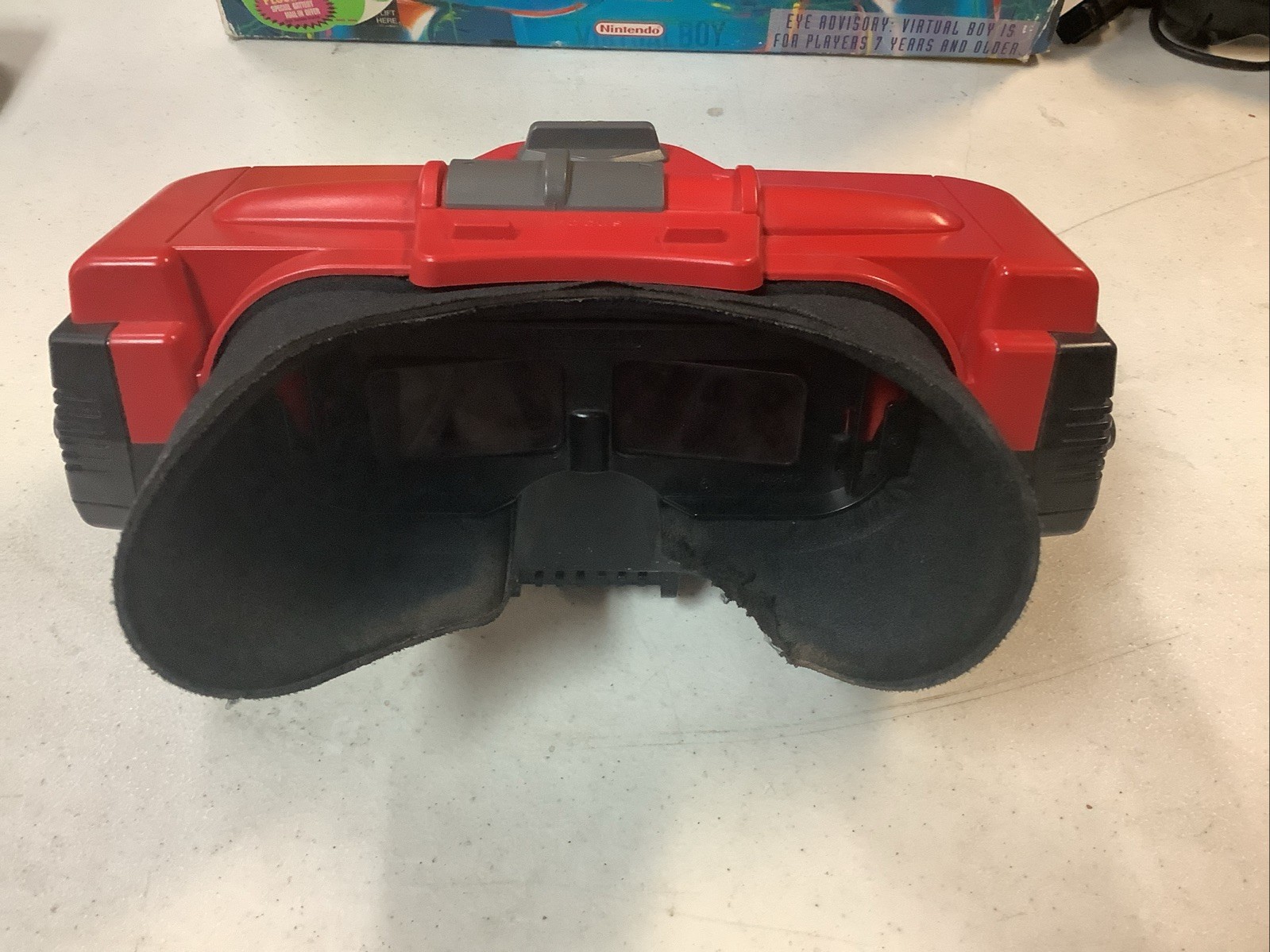 Nintendo VUE-S-RA01 Virtual Boy Console – Red/Black CIB Manual Reg Card No Game
