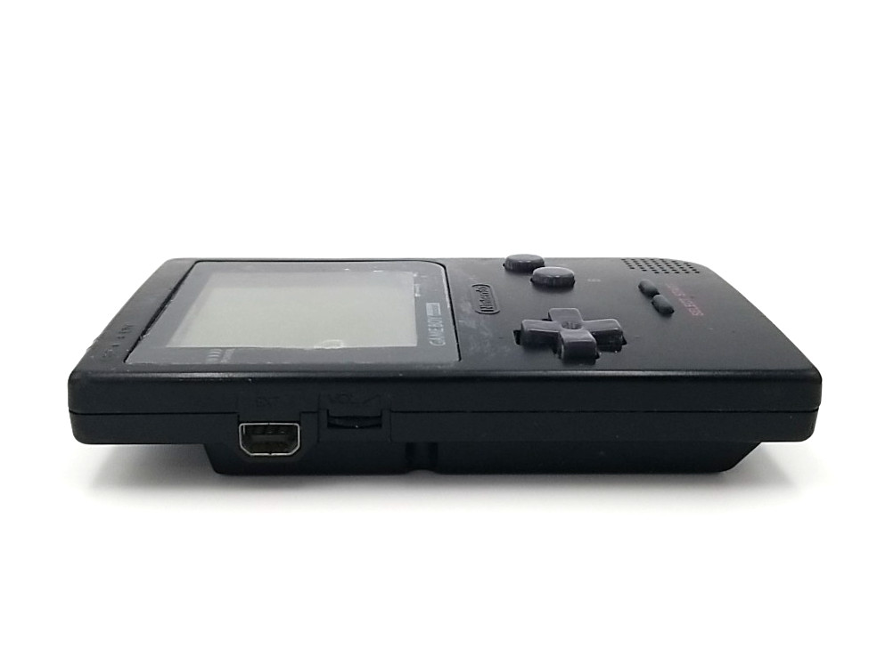 Nintendo Game Boy Pocket Black MGB-001 Handheld Console w/ Monopoly Tested Works