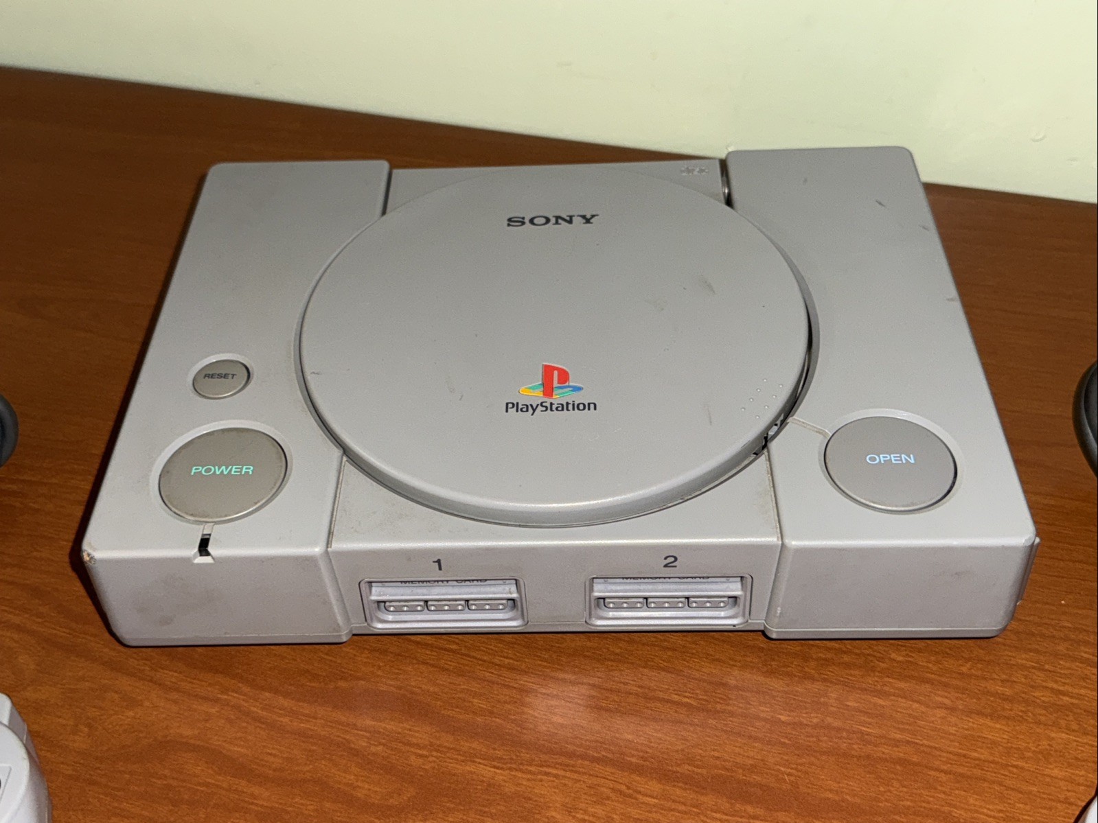 Sony PlayStation 1 PS1 Console Complete with Two Controllers Tested Working