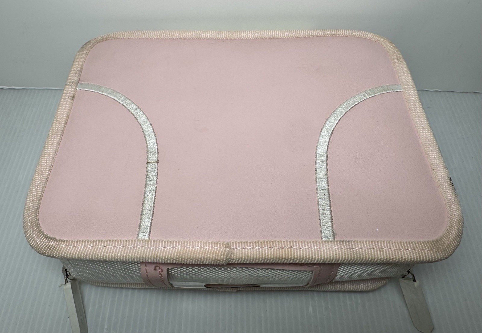 Nintendo DS Lite Metallic Rose Pink Handheld Game Console Charger Stylus & Case