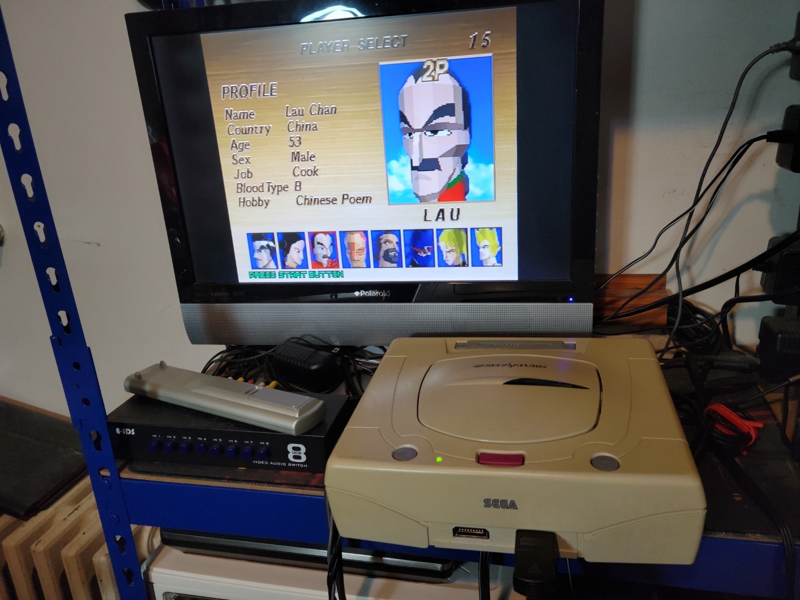 Tested and Working =) Japanese Sega Saturn Console ONLY Model HST-3220