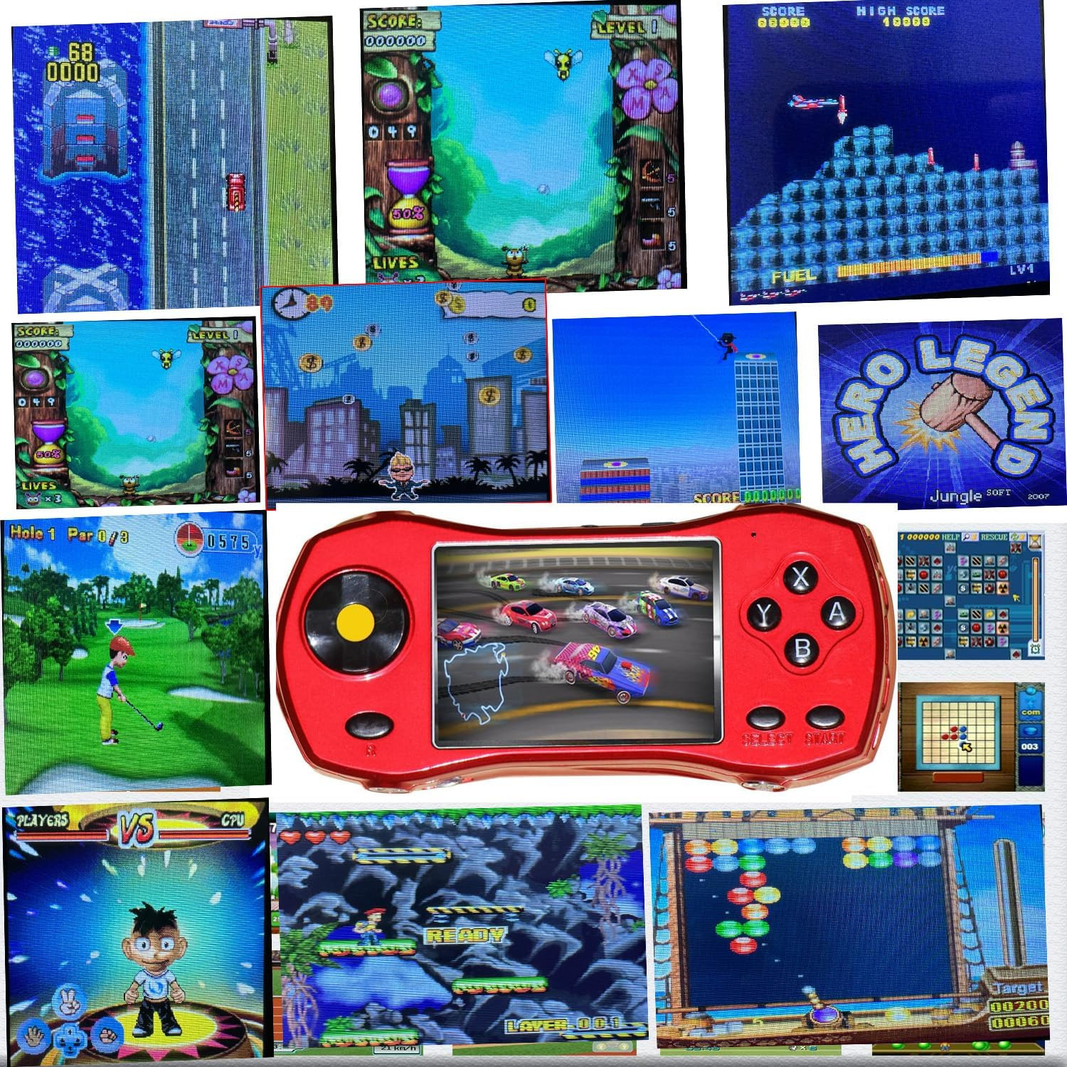 Handheld Game Console for Kids Preloaded 240 Retro Video Games, Portable Gaming