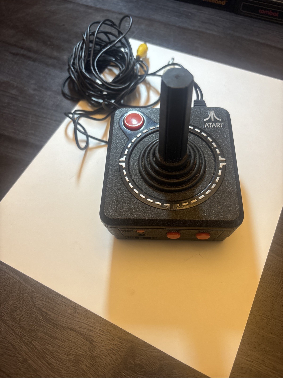 Vintage Atari TV Games Joystick 2002 Jakks Pacific Plug & Play Console Tested