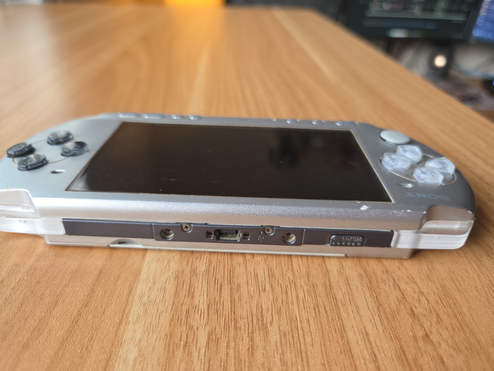 Sony PSP Play Station Portable 3000 Mystic Silver Japan Console Tested Working