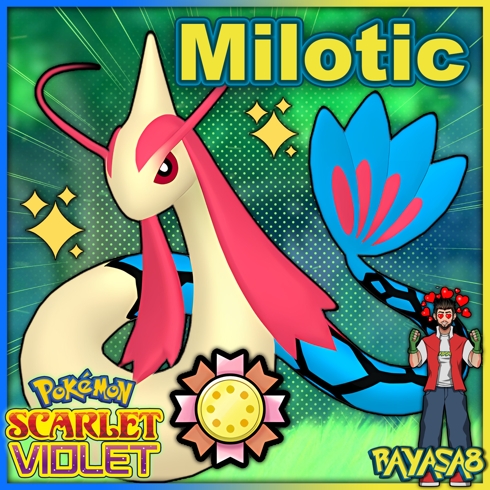 Pokemon Scarlet and Violet ⚡ Milotic⚡6iv All Forms Home