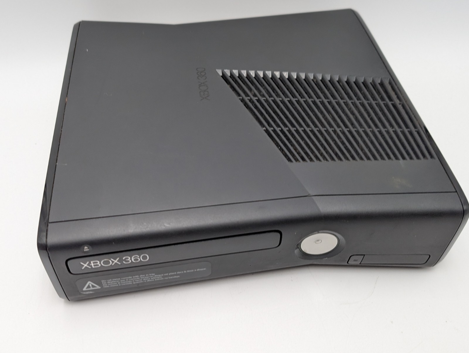 Microsoft Xbox 360 S Model 1439 Console Only W/ 120GB HD, NO cords