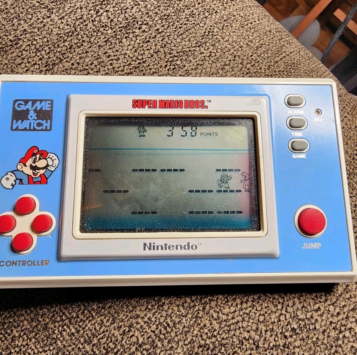 Nintendo Game And Watch – Super Mario Bros 1988 Tested And Works Great! OG Owner