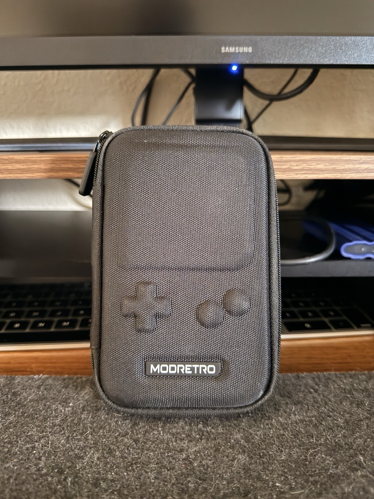 ModRetro Chromatic Handheld Console White/Purple w/ Box & Case