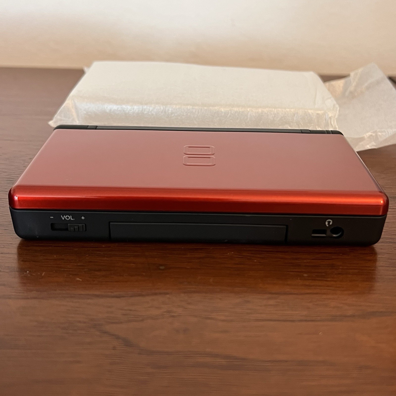 Nintendo DS Lite Crimson – Red/Black, Never Used Open Box Still In Packaging