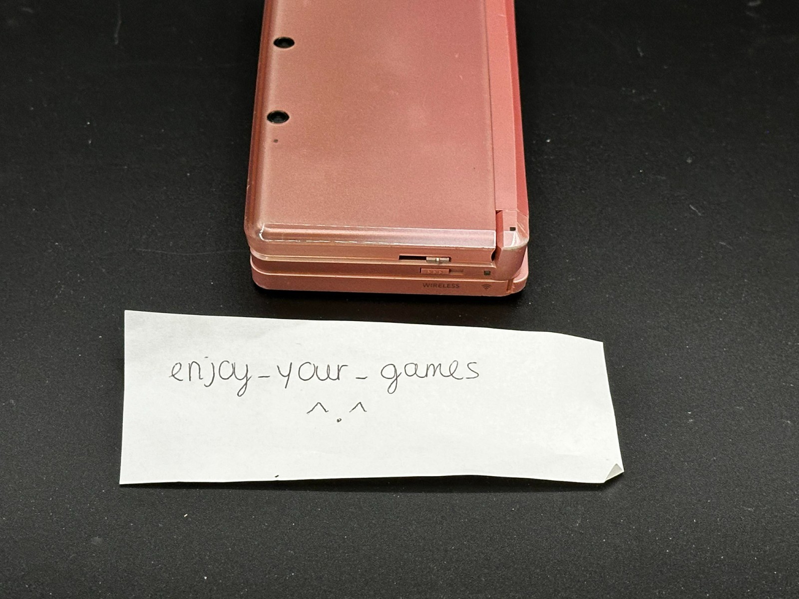Nintendo 3DS Pearl Pink Console | English | Charger | US Seller – SHIP IN 1-DAY