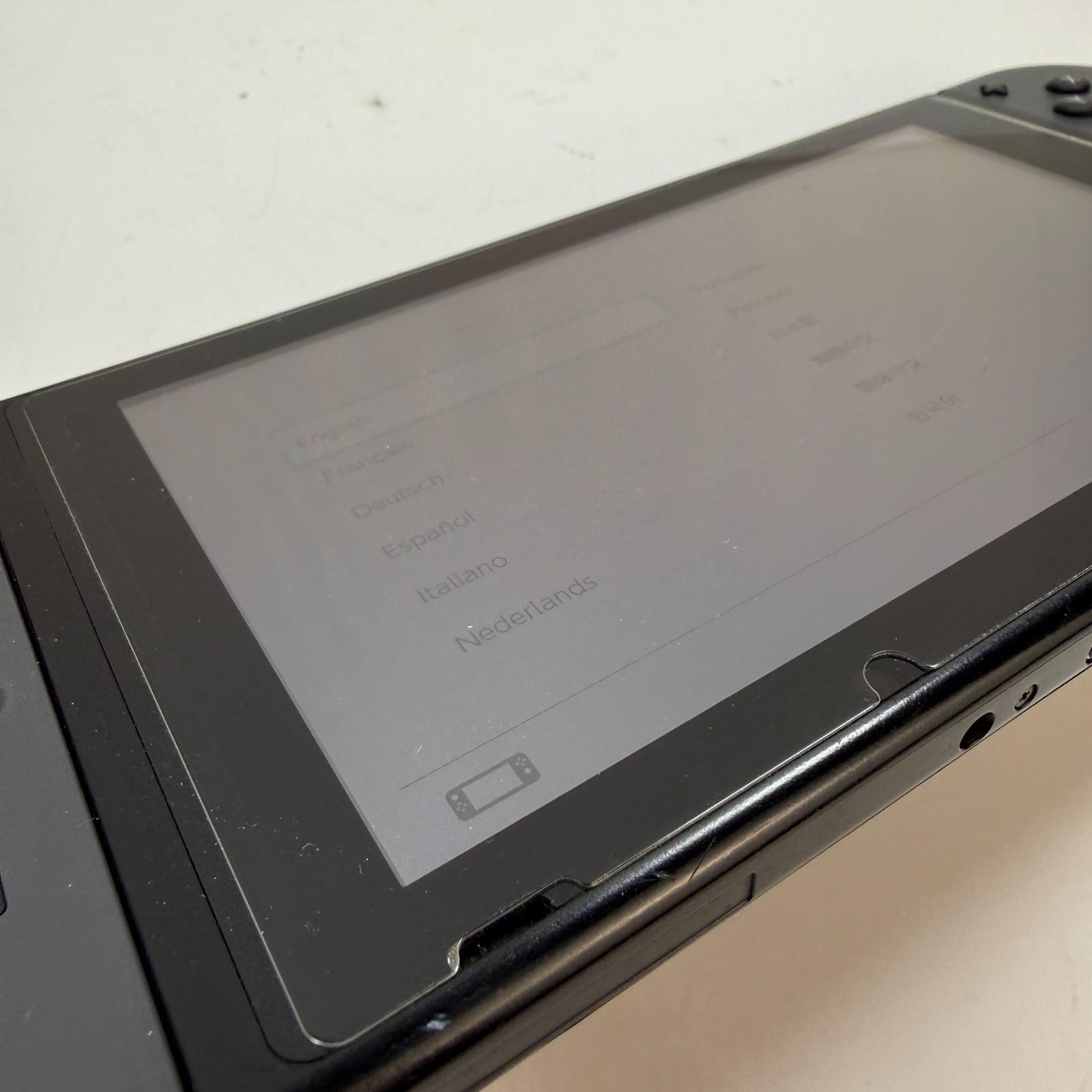 Nintendo Switch Console HAC-001(-01) Gray Black Joycons Charger Tested Working
