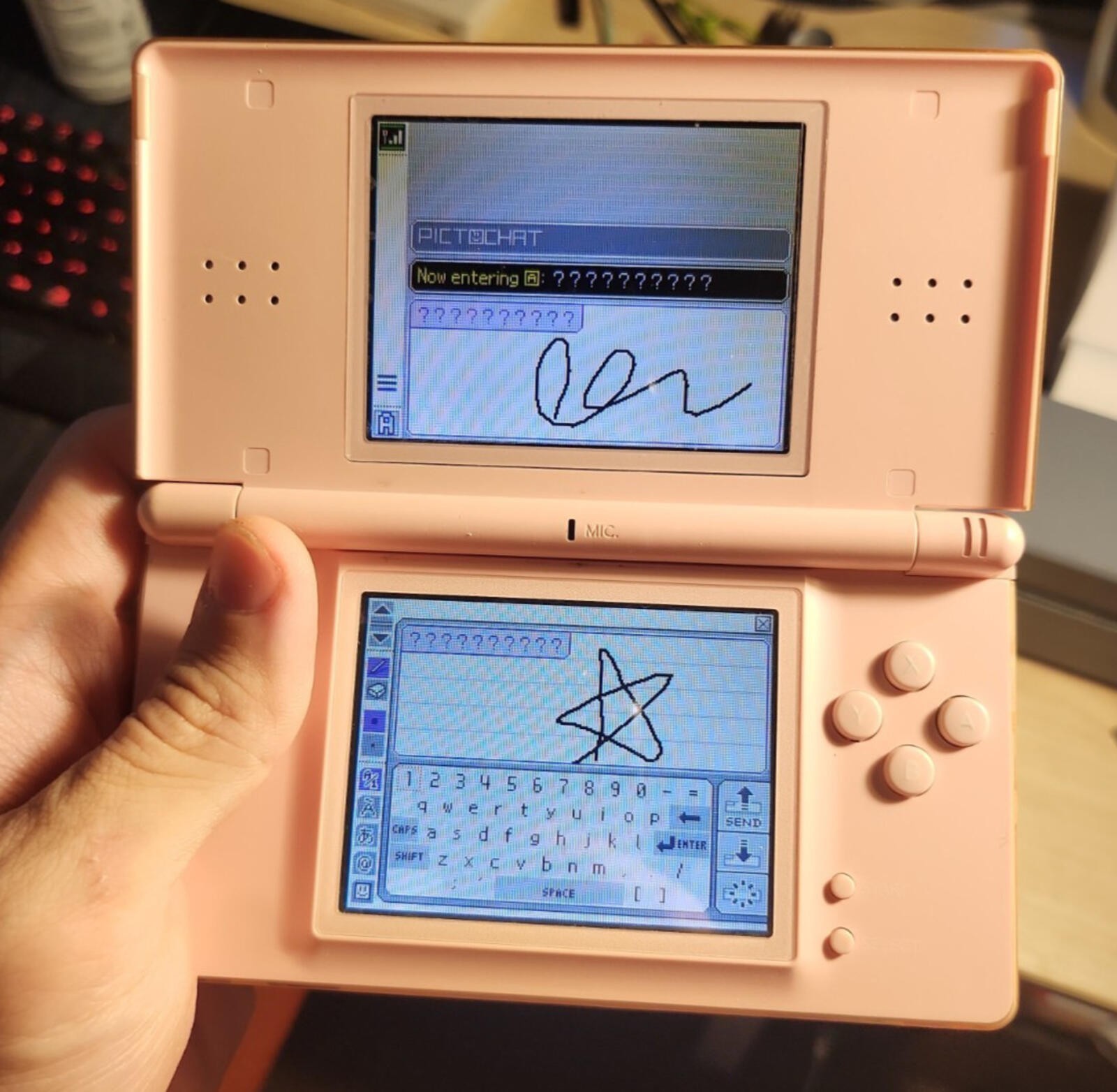 Nintendo DS Lite Console – Coral Pink – In Box