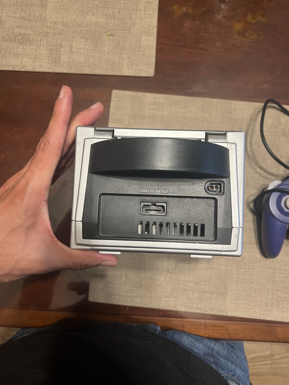 Nintendo GameCube DOL-001 Silver Console w/ Wired Controller, NTSC-U/C