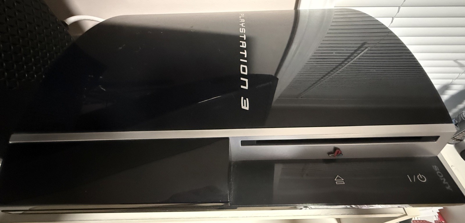Sony PlayStation 3 80GB FAT Console – Black-UC2 CECHK01 + (6) PS3 Video Games