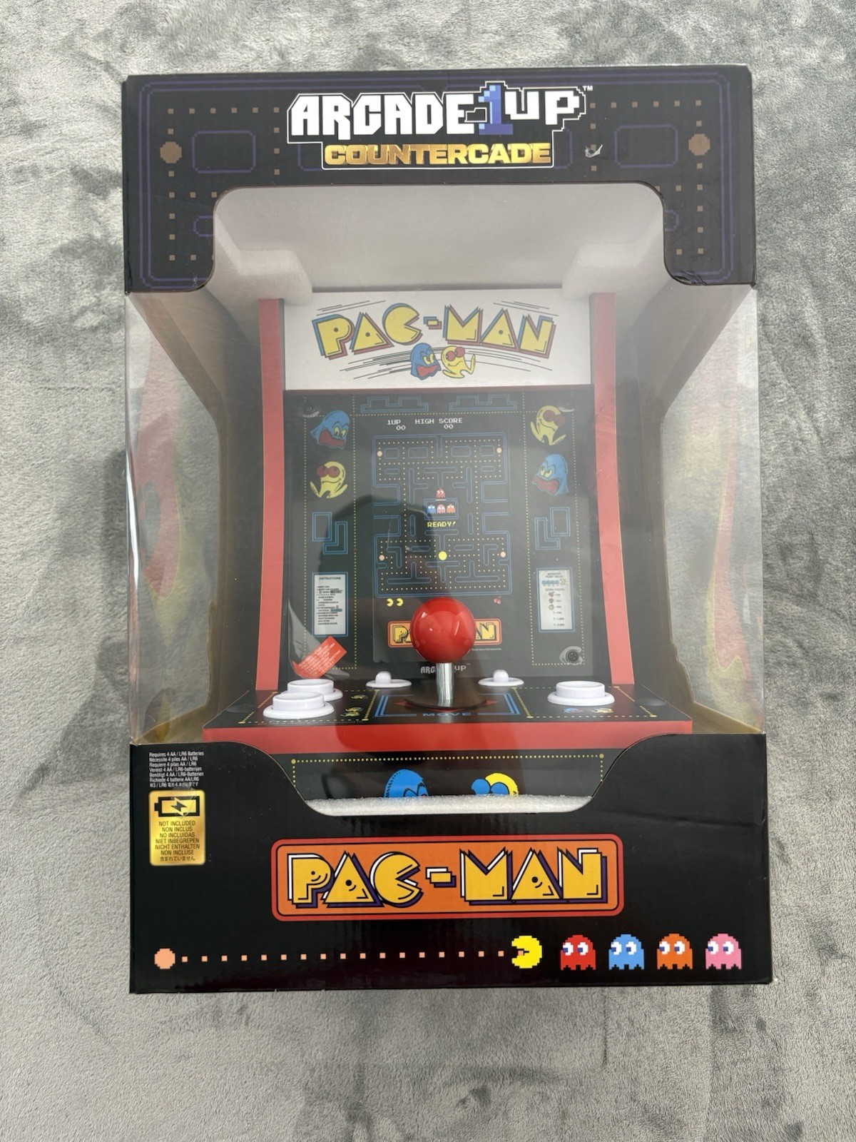 PAC-Man Countercade Portable Pac-Man PacMania Super PacMan Retro Arcade1Up 13.1″