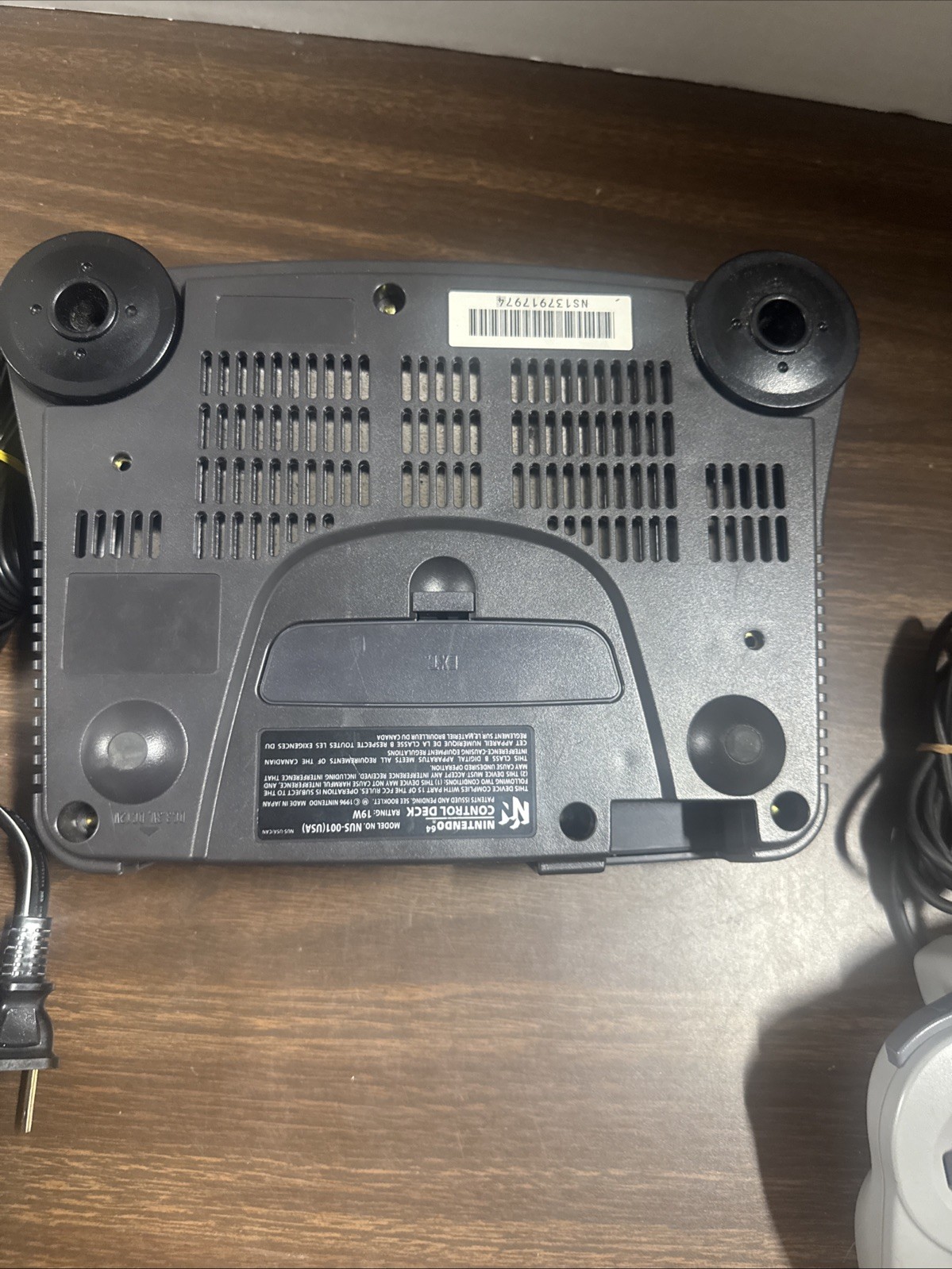 Nintendo 64 N64 Console Bundle w/1 OEM Controller, Expansion Pack, Cords,
