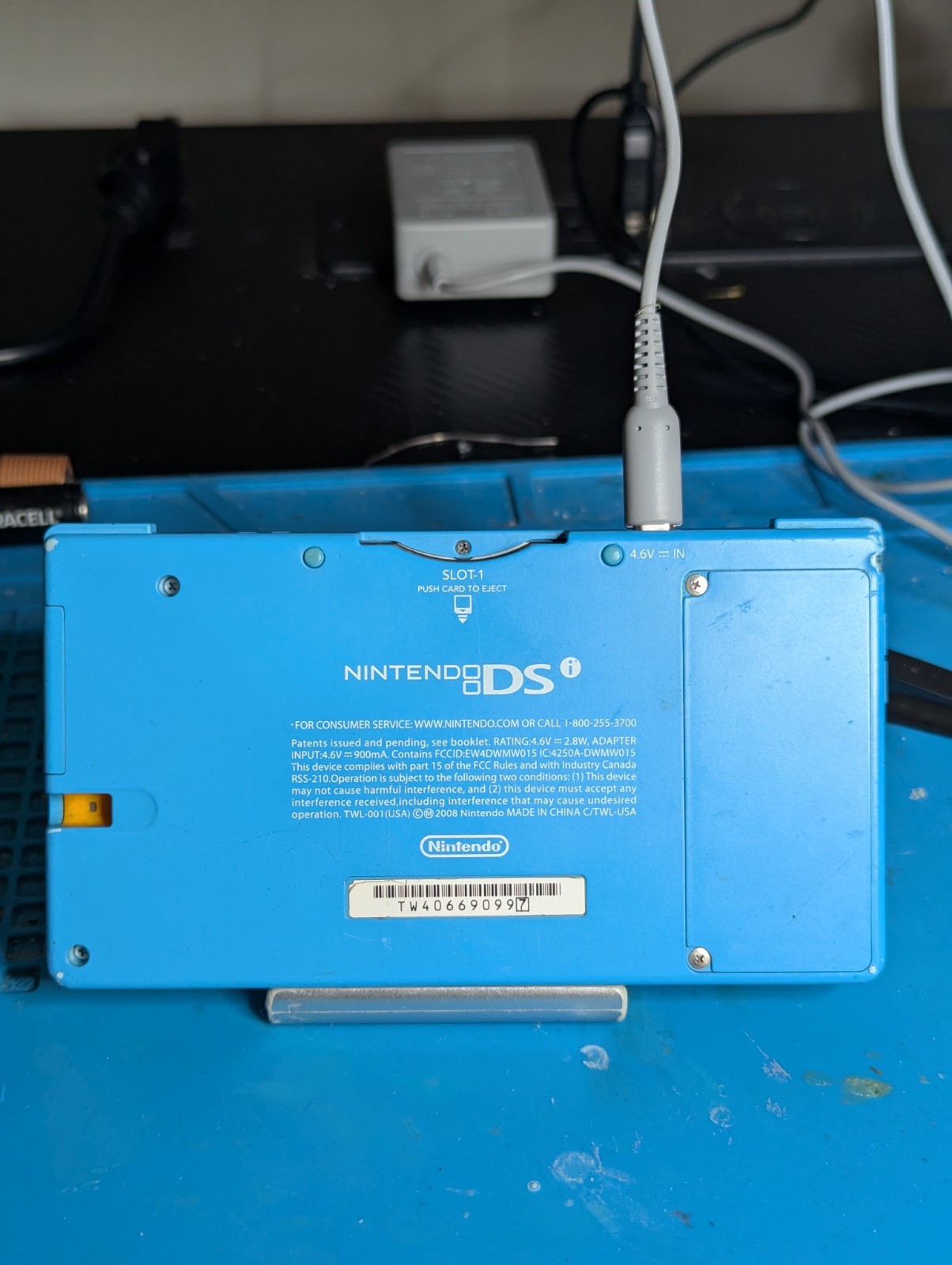 Blue Nintendo DSi