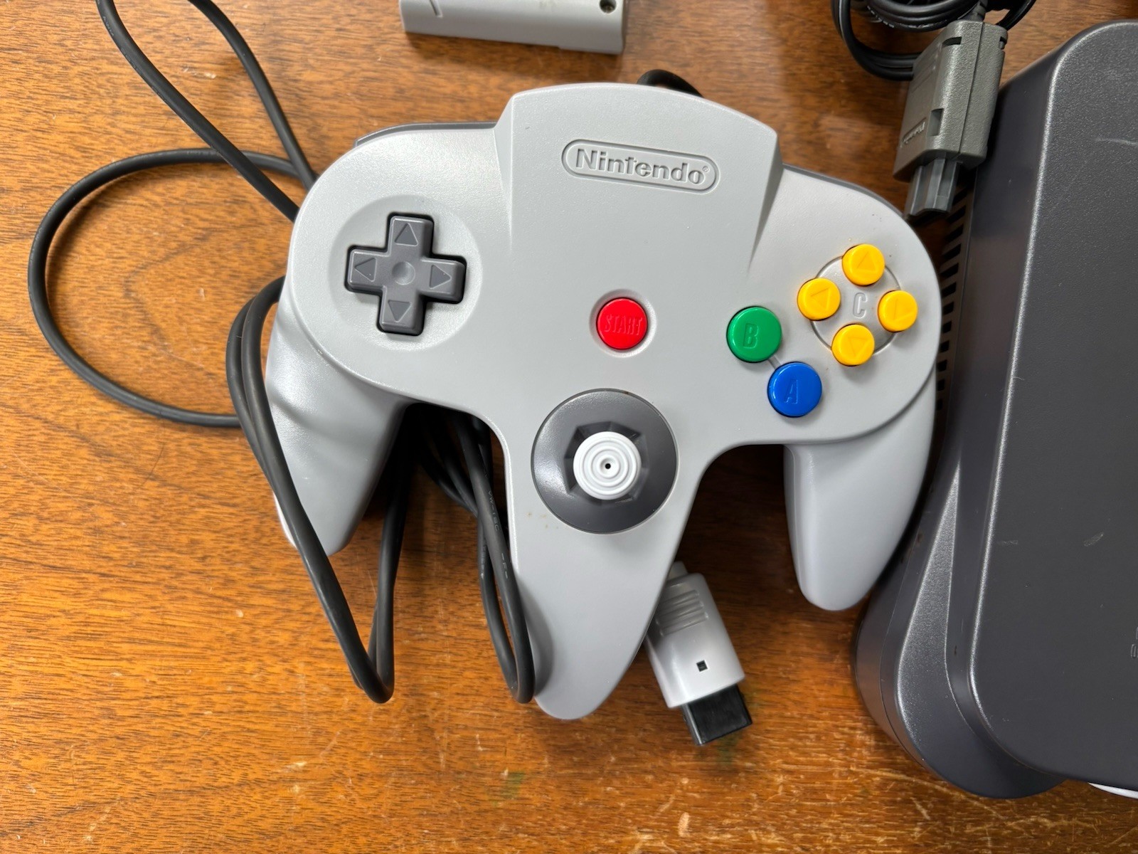 N64 Console With Expansion Pak, Controller, Memory Card, Cords. All Working