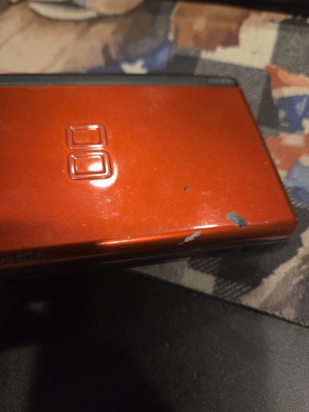 Nintendo DS Lite USG-001(JPN) Red Handheld Console w/ Stylus & Cable VGUC