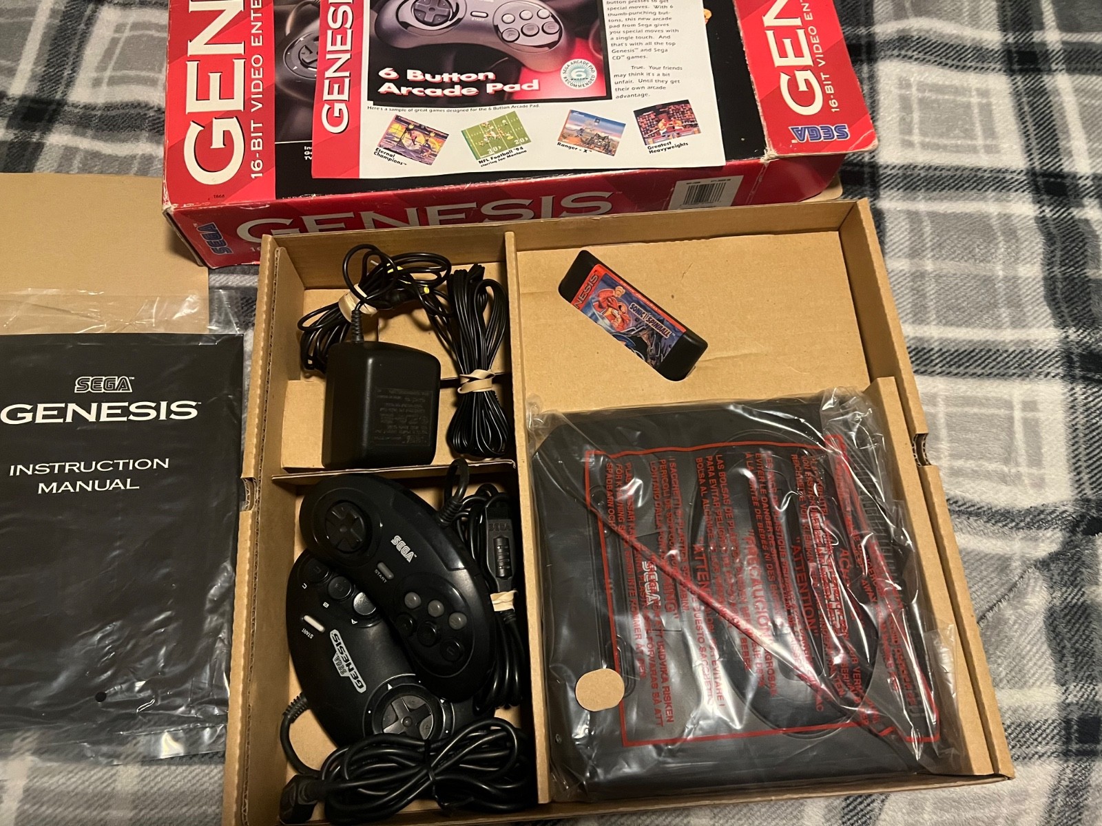 SEGA Genesis II 16MB Complete In Box, very clean