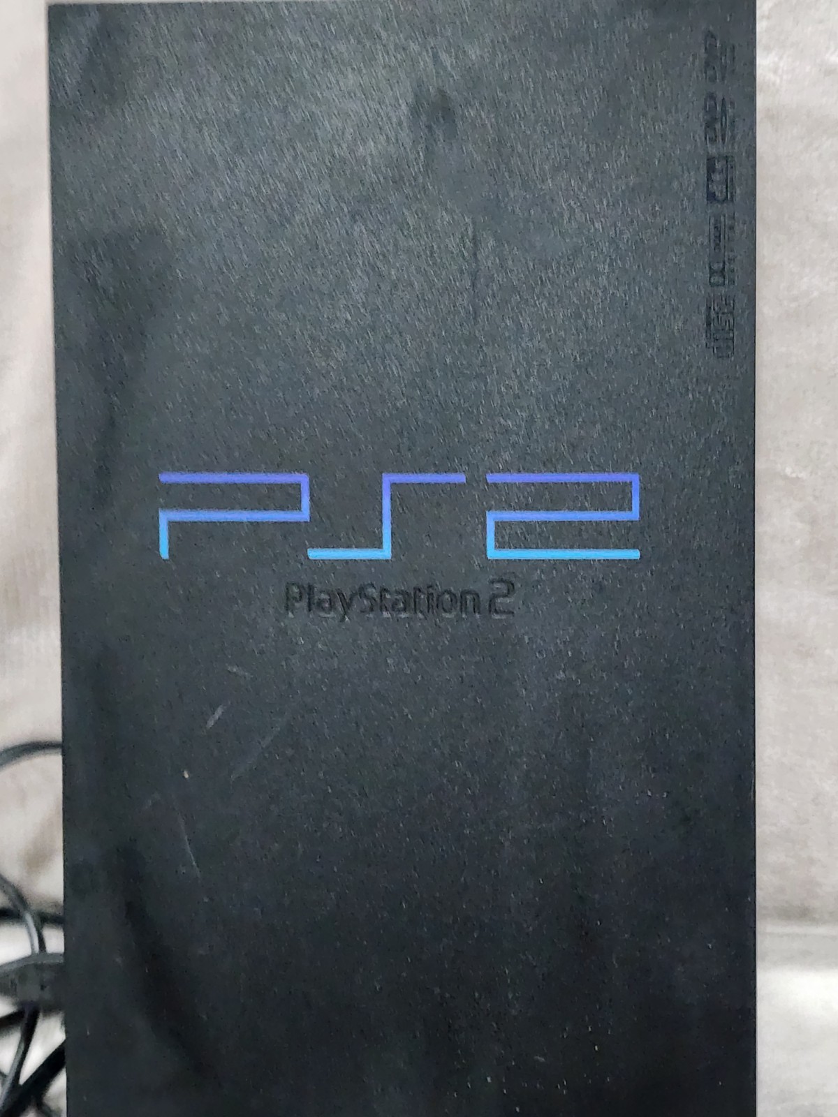 Sony PlayStation 2 PS2 Black Console 2 Controller Cable Untested PLEASE READ