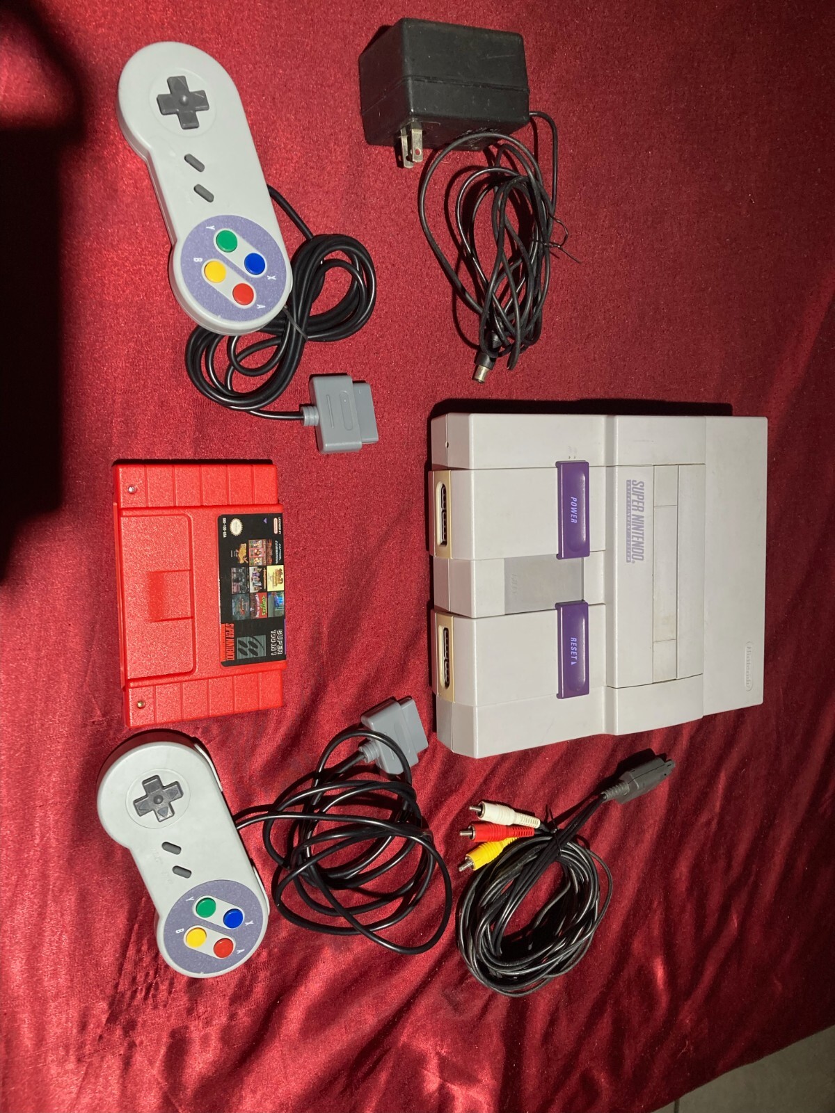 Nintendo SNES Home Console – White/Gray