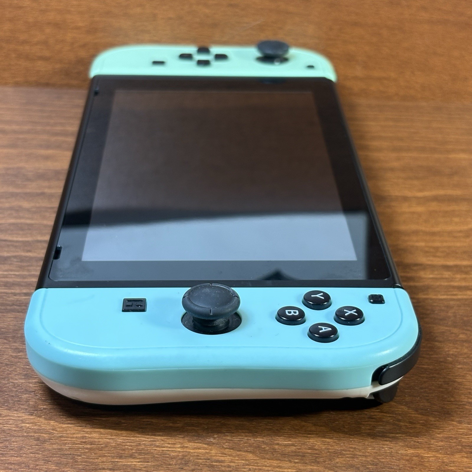 Nintendo Switch with Blue & Green Controllers | Works Perfectly | Case Included
