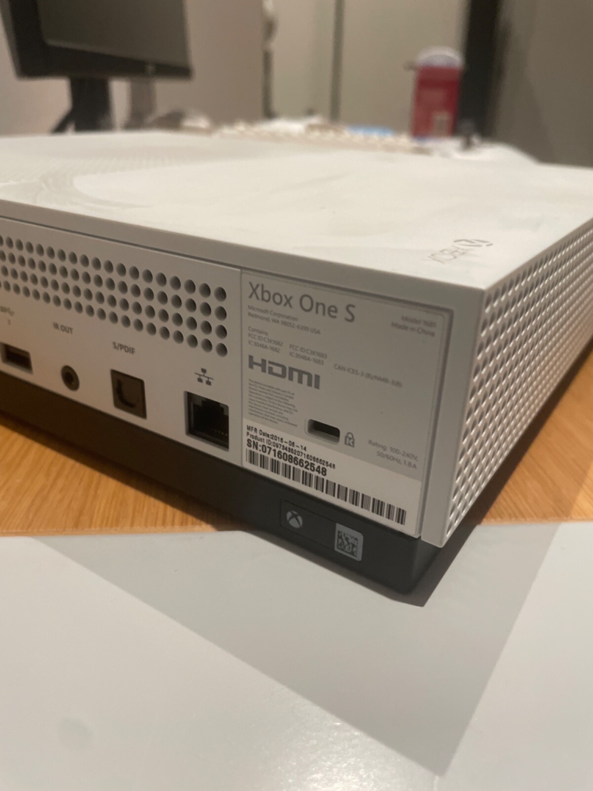 Xbox One S 1TB Console – White (XBS1TB)