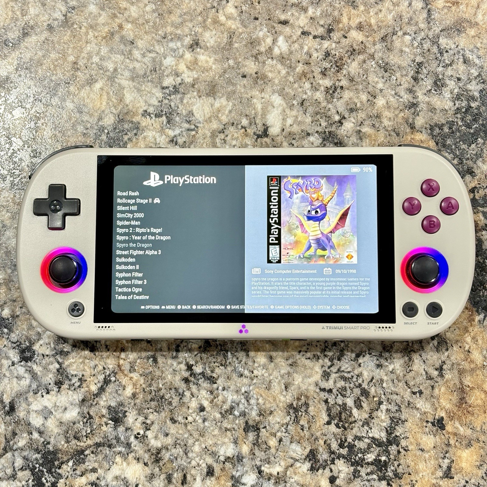 New Trimui Smart Pro Gaming Handheld, New 64GB Card, Custom Loaded Ready To Play