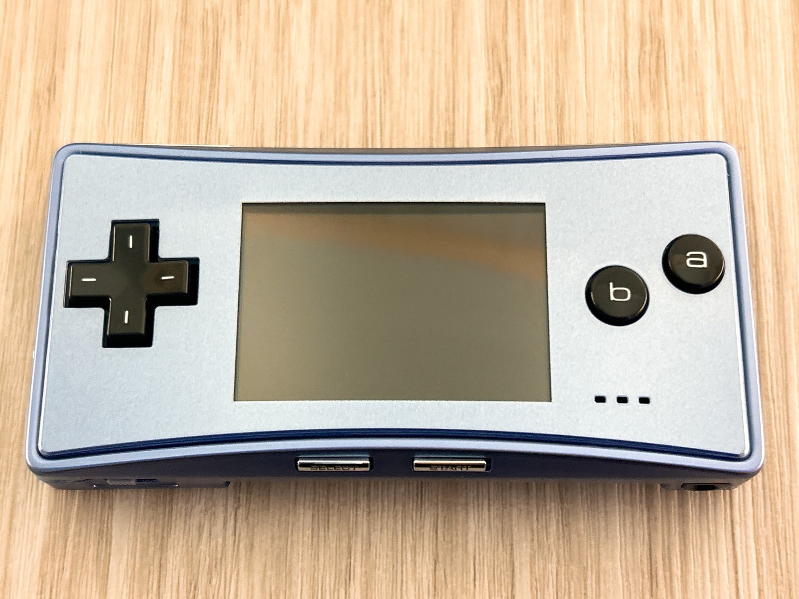 Mint – Nintendo GameBoy Micro Blue Console Tested w/ Charger & Case GBM