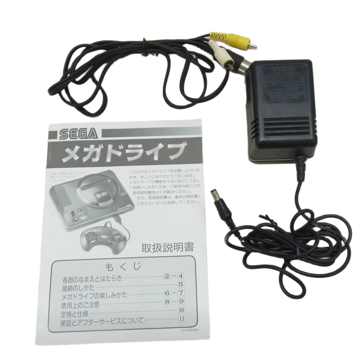 Tested MEGA DRIVE 2 Plus 1 Console PUYO PUYO MD Japan Import with Box PostCard