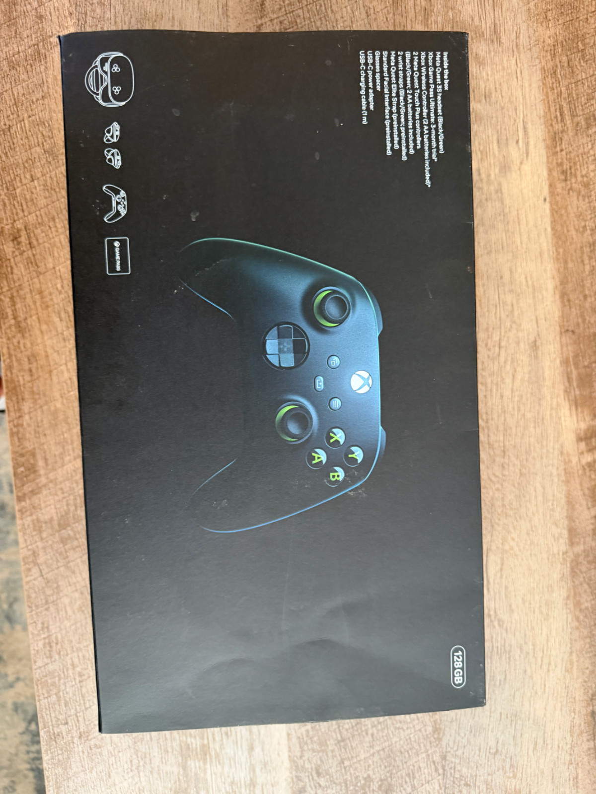 Meta Quest 3S Xbox Edition – 128GB – Carbon Black/Velocity Green