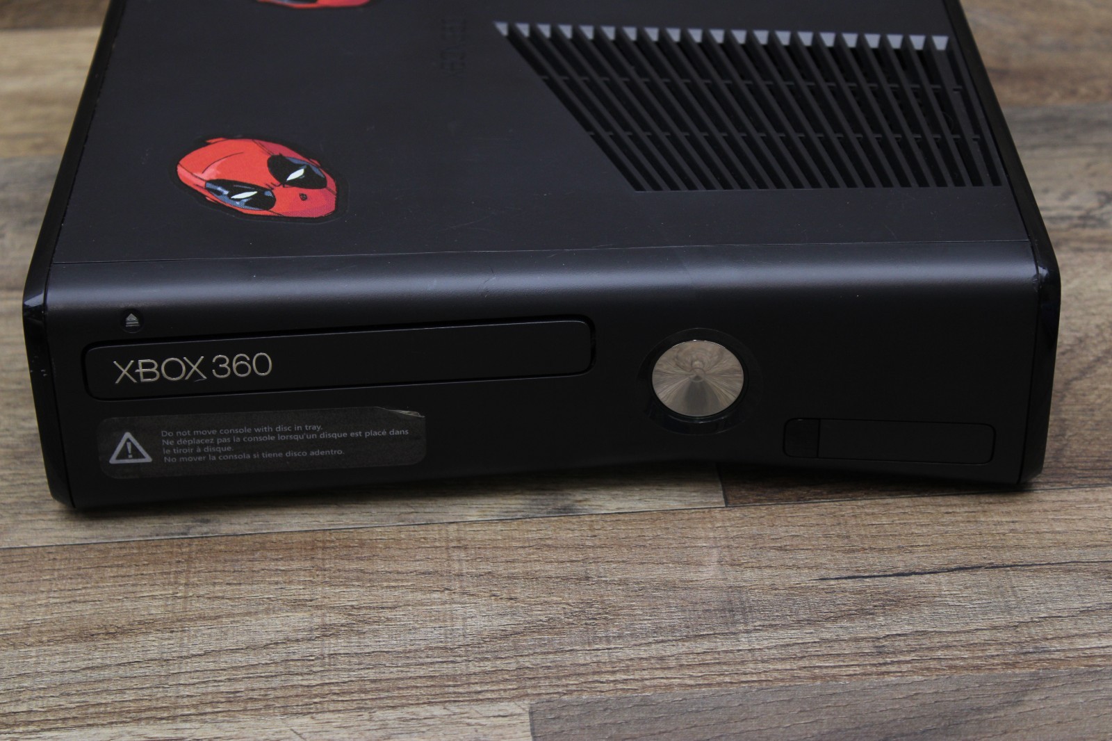 Microsoft Xbox 360 S Model 1439 Black w/ 320 GB HDD Console Only Tested