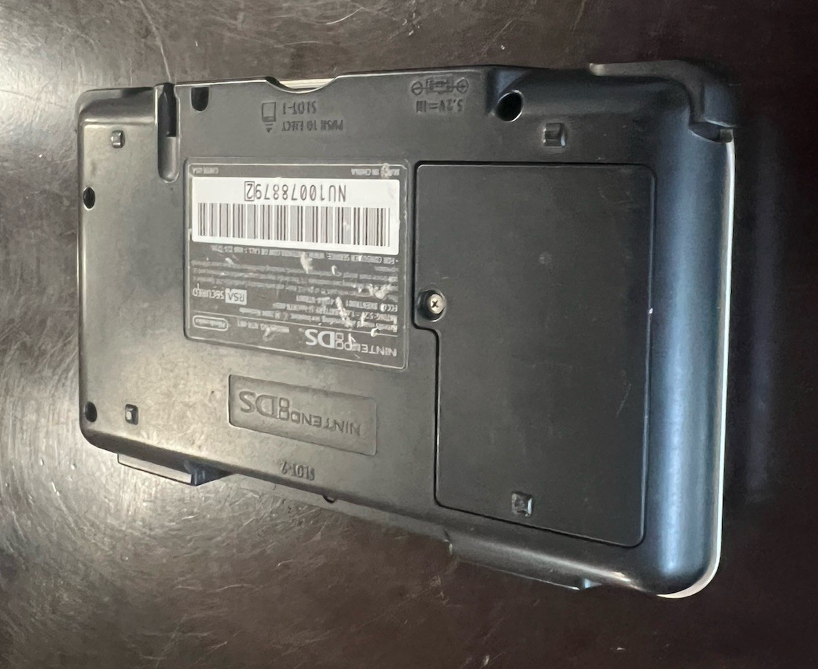 Nintendo DS Original Console NTR-001 Titanium Silver